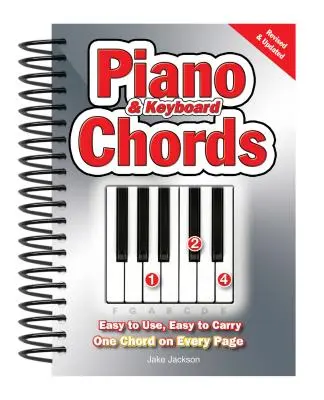Klavírne a klávesové akordy: Jednoduché použitie, jednoduché prenášanie, jeden akord na každej strane - Piano & Keyboard Chords: Easy-To-Use, Easy-To-Carry, One Chord on Every Page