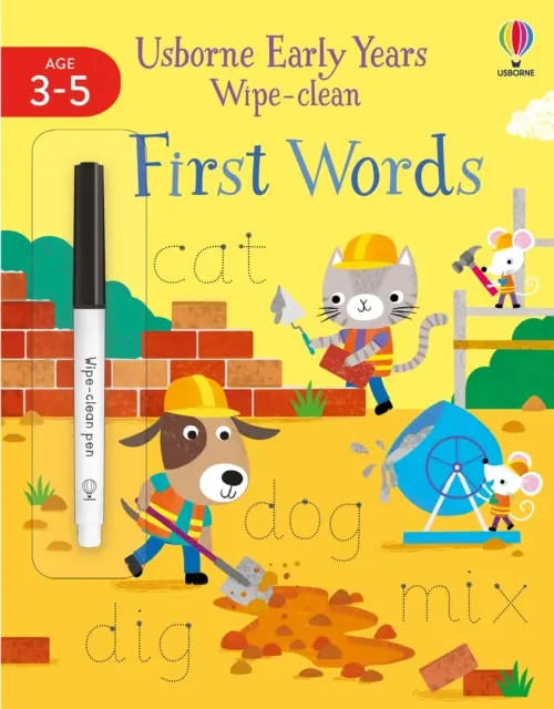 Prvé slová pre najmenších Wipe-Clean - Early Years Wipe-Clean First Words