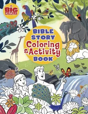 Kniha biblických príbehov na vyfarbovanie a aktivity - Bible Story Coloring and Activity Book