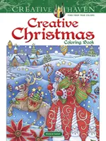 Creative Haven Kreatívne vianočné maľovanky - Creative Haven Creative Christmas Coloring Book