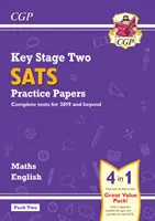Nové cvičné testy z matematiky a angličtiny pre KS2 SATS: Balík 1 - pre testy v roku 2022 (s bezplatnými doplnkami online) - New KS2 Maths & English SATS Practice Papers: Pack 1 - for the 2022 tests (with free Online Extras)