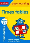Časové tabuľky Vek 5-7 rokov - príprava na školu s jednoduchým domácim učením - Times Tables Ages 5-7 - Prepare for School with Easy Home Learning