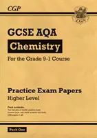 Grade 9-1 GCSE Chemistry AQA Practice Papers (Cvičné papiere z chémie): Balík 1 pre vyššie ročníky - Grade 9-1 GCSE Chemistry AQA Practice Papers: Higher Pack 1