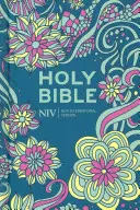NIV vrecková Biblia v tvrdých väzbách s kvetmi - NIV Pocket Floral Hardback Bible