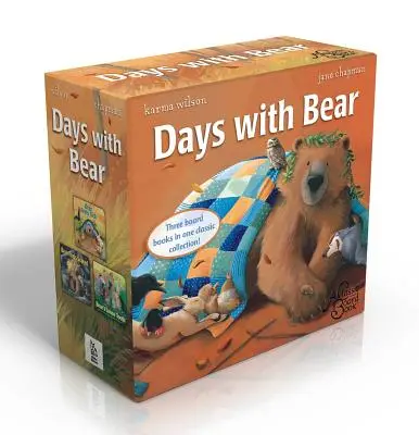 Sada Dni s medveďom: Medveď sa cíti vystrašený; Medveď sa cíti chorý; Medveď má uvoľnený zub - Days with Bear Set: Bear Feels Scared; Bear Feels Sick; Bear's Loose Tooth