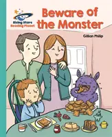 Čítacia planéta - Pozor na príšeru - tyrkysová: Galaxia - Reading Planet - Beware of the Monster - Turquoise: Galaxy