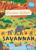 Nálepka Safari: (Archer Mandy (Freelance Editorial Development)) - Sticker Safari: Savannah (Archer Mandy (Freelance Editorial Development))