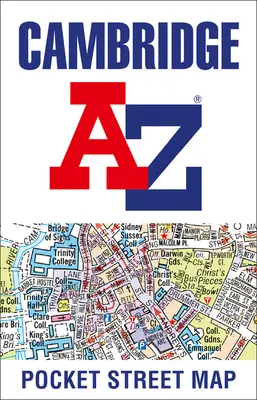 Vrecková mapa ulíc Cambridge A-Z - Cambridge A-Z Pocket Street Map