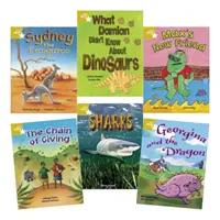 Učíme sa doma: Star Reading Gold Level Pack (5 beletristických a 1 nebeletristická kniha) - Learn at Home:Star Reading Gold Level Pack (5 fiction and 1 non-fiction book)