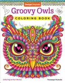 Groovy Owls Omaľovánky - Groovy Owls Coloring Book