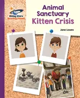 Čítacia planéta - Útulok pre zvieratá: Kríza mačiatka - Fialová: Galaxy - Reading Planet - Animal Sanctuary Kitten Crisis - Purple: Galaxy