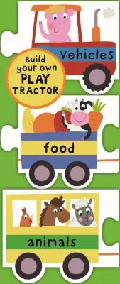Chunky Set: Hra s traktorom: Farby, 123, Zvieratká - Chunky Set: Play Tractor: Colors, 123, Animals
