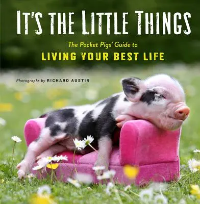 Sú to maličkosti: (Kniha inšpirácií, darčeková kniha, životné lekcie, miniprasiatka) - It's the Little Things: The Pocket Pigs' Guide to Living Your Best Life (Inspiration Book, Gift Book, Life Lessons, Mini Pigs)