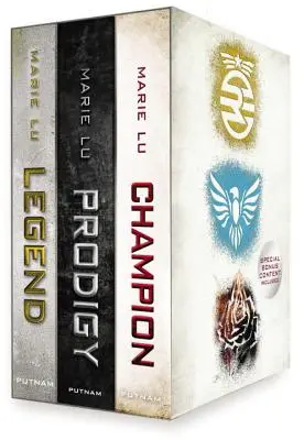 Legendárna trilógia Boxed Set: Legenda/Prodigy/Šampión [so životom pred Legendou] - The Legend Trilogy Boxed Set: Legend/Prodigy/Champion [With Life Before Legend]