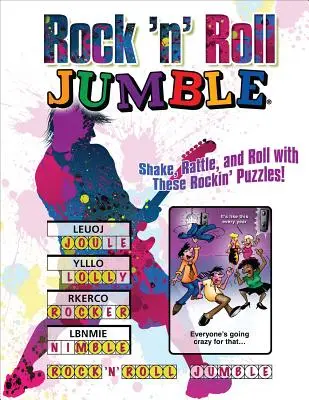 Rock 'n' Roll Jumble: Hádanky s rockovým motívom: Shake, Rattle, and Roll with These Rockin' Puzzles! - Rock 'n' Roll Jumble: Shake, Rattle, and Roll with These Rockin' Puzzles!