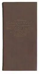 Šeková knižka Banky viery - bordová - Chequebook of the Bank of Faith - Burgundy