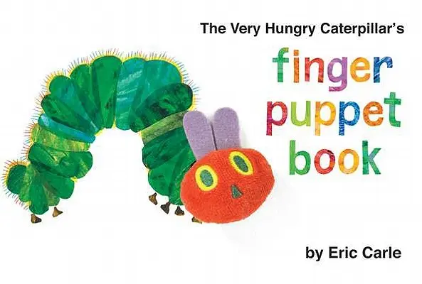 Knižka s prstovými bábkami Veľmi hladná húsenica - The Very Hungry Caterpillar's Finger Puppet Book