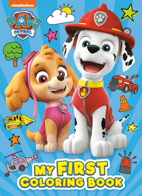 Tlapková patrola: Moja prvá maľovanka (Tlapková patrola) - Paw Patrol: My First Coloring Book (Paw Patrol)