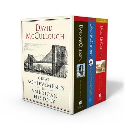 David McCullough: Veľké úspechy v amerických dejinách: Veľký most, cesta medzi moriami a bratia Wrightovci - David McCullough: Great Achievements in American History: The Great Bridge, the Path Between the Seas, and the Wright Brothers