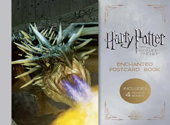 Harry Potter a Ohnivý pohár: Kniha pohľadníc - Harry Potter and the Goblet of Fire Enchanted Postcard Book