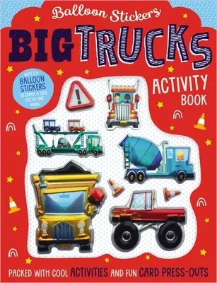 Veľké nákladné autá Kniha aktivít - Big Trucks Activity Book