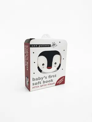 Pitter Patter Penguin (vydanie 2020): Prvá mäkká kniha pre bábätká - Pitter Patter Penguin (2020 Edition): Baby's First Soft Book