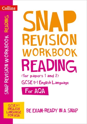 AQA GCSE 9-1 English Language Reading (Papers 1 & 2) Pracovný zošit - ideálny na domáce učenie, skúšky 2022 a 2023 - AQA GCSE 9-1 English Language Reading (Papers 1 & 2) Workbook - Ideal for Home Learning, 2022 and 2023 Exams