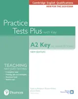 Cambridge English Qualifications: A2 Key (vhodné aj pre školy) Nové vydanie cvičných testov Plus študentská kniha s kľúčom - Cambridge English Qualifications: A2 Key (Also suitable for Schools) New Edition Practice Tests Plus Student's Book with key