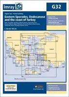 Imray Chart G32 - Východné Sporady, Dodekanézy a pobrežie Turecka - Imray Chart G32 - Eastern Sporades, Dodecanese & the Coast of Turkey