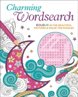 Očarujúce hľadanie slov - vyfarbujte krásne obrázky a riešte hádanky - Charming Wordsearch - Colour in the Beautiful Pictures & Solve the Puzzles