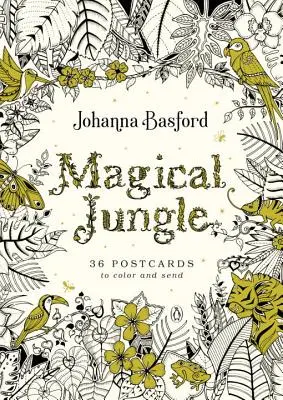 Magická džungľa: 36 pohľadníc na vyfarbenie a odoslanie - Magical Jungle: 36 Postcards to Color and Send