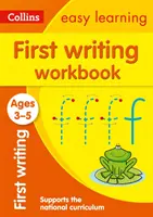 Prvý pracovný zošit na písanie vo veku 3-5 rokov - ideálny na domáce učenie - First Writing Workbook Ages 3-5 - Ideal for Home Learning
