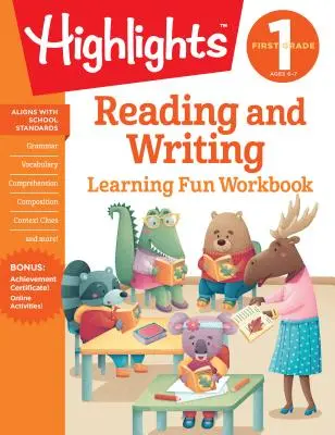 Čítanie a písanie pre prvý ročník - First Grade Reading and Writing