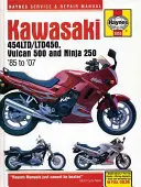 Kawasaki 454ltd/Ltd450, Vulcan 500 Ninja 250 '85 až '07 - Kawasaki 454ltd/Ltd450, Vulcan 500 Ninja 250 '85 to '07