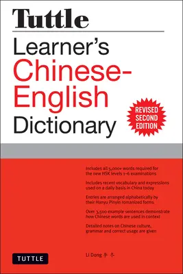 Tuttle Learner's Chinese-English Dictionary (Čínsko-anglický slovník pre študentov): Revidované druhé vydanie (plne romanizované) - Tuttle Learner's Chinese-English Dictionary: Revised Second Edition (Fully Romanized)
