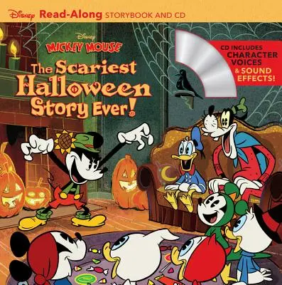 Disney Mickey Mouse: Najstrašidelnejší halloweenský príbeh všetkých čias! [s audio CD] - Disney Mickey Mouse: The Scariest Halloween Story Ever! [With Audio CD]