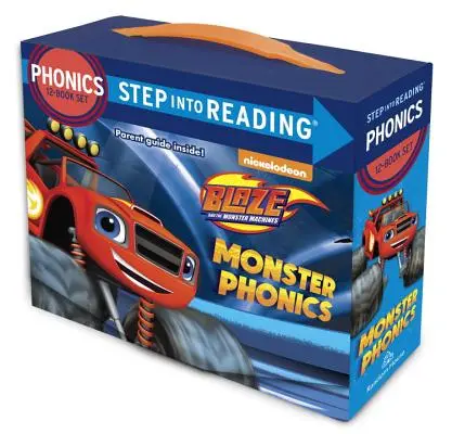 Monster Phonics (Blaze and the Monster Machines): 12 kníh Krok k čítaniu (Step Into Reading) - Monster Phonics (Blaze and the Monster Machines): 12 Step Into Reading Books