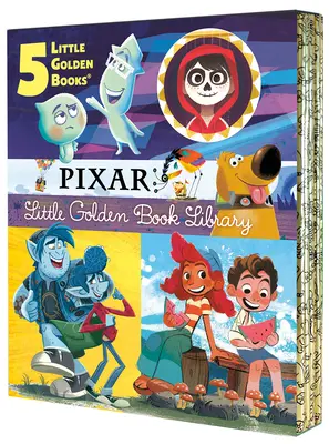 Pixar Malá zlatá knižnica (Disney/Pixar): Coco, Up, Onward, Soul, Luca - Pixar Little Golden Book Library (Disney/Pixar): Coco, Up, Onward, Soul, Luca