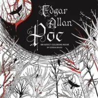 Edgar Allan Poe: Kniha maľovaniek pre dospelých - Edgar Allan Poe: An Adult Coloring Book