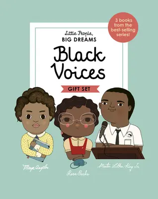 Malí ľudia, veľké sny: Čierne hlasy: 3 knihy z najpredávanejšej série! Maya Angelou - Rosa Parks - Martin Luther King Jr. - Little People, Big Dreams: Black Voices: 3 Books from the Best-Selling Series! Maya Angelou - Rosa Parks - Martin Luther King Jr.