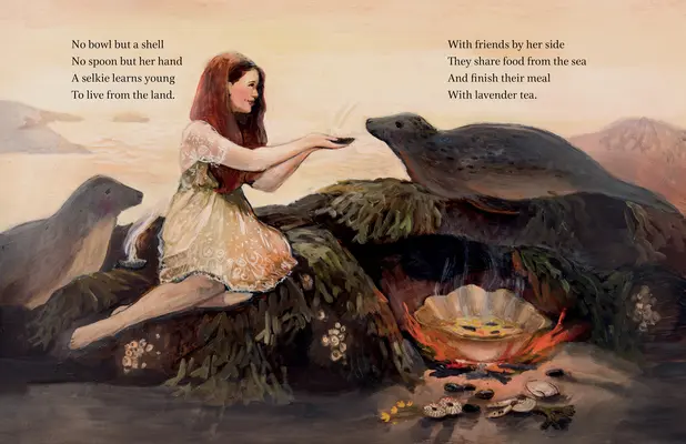 Kniha Selkie: A Paper Doll Book (Kniha o papierových bábikách) - The Book of Selkie: A Paper Doll Book