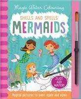 Mušle a kúzla - morské panny, kniha aktivít bez neporiadku - Shells and Spells - Mermaids, Mess Free Activity Book