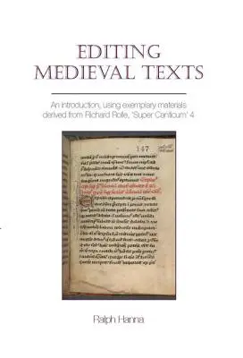 Edícia stredovekých textov - Editing Medieval Texts