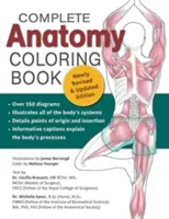 Kompletná anatomická maľovanka, novo revidované a aktualizované vydanie - Complete Anatomy Coloring Book, Newly Revised and Updated Edition