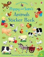 Kniha samolepiek so zvieratkami Poppy a Sama - Poppy and Sam's Animals Sticker Book