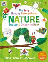 Prírodopisná kniha samolepiek a omaľovánok Veľmi hladná húsenica - Very Hungry Caterpillar's Nature Sticker and Colouring Book