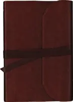 NKB, 2. ročník, zelená farba, denník, alebo si vytvorte umelecké dielo vedľa svojich obľúbených veršov. - NKJV, Journal the Word Bible, Large Print, Premium Leather, Brown, Red Letter Edition: Reflect, Journal, or Create Art Next to Your Favorite Verses