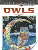 Creative Haven Omaľovánky sovy - Creative Haven Owls Coloring Book