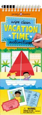 Aktivity na utieranie: Čas prázdnin - Wipe Clean Activities: Vacation Time