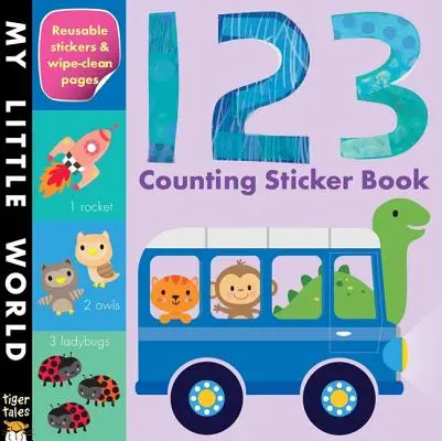 Knižka so samolepkami 123 - 123 Counting Sticker Book